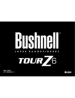 Bushnell Tour Z6 User Manual предпросмотр