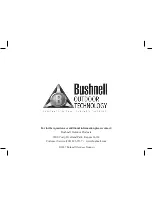 Preview for 16 page of Bushnell Trail Scout 11-9501 Instruction Manual