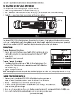 Предварительный просмотр 2 страницы Bushnell TRKR T500L User Manual