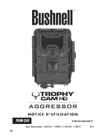 Предварительный просмотр 40 страницы Bushnell Trophy Cam Agressor 11977 Instruction Manual