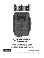 Предварительный просмотр 126 страницы Bushnell Trophy Cam Agressor 11977 Instruction Manual