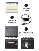 Preview for 3 page of Bushnell WEATHERFX 960900C Quick Start Manual