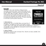 Предварительный просмотр 13 страницы Bushnell Yardage Pro XGC User Manual