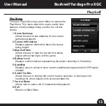 Предварительный просмотр 15 страницы Bushnell Yardage Pro XGC User Manual