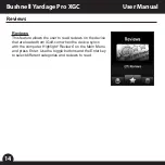 Предварительный просмотр 16 страницы Bushnell Yardage Pro XGC User Manual