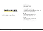 Preview for 2 page of Bushranger 61X08B Owner'S Manual