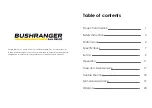 Preview for 2 page of Bushranger 78X04 Owner'S Manual