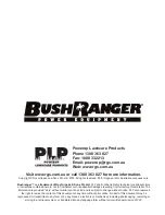 Preview for 12 page of Bushranger 85003 Operator'S Manual