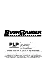 Preview for 32 page of Bushranger BRU36v9201 Operator'S Manual