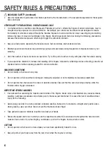 Preview for 6 page of Bushranger BRUZCS5210 Operator'S Manual