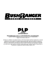 Preview for 14 page of Bushranger BUSH46THU6 Operator'S Manual