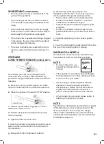 Предварительный просмотр 21 страницы Bushranger CS4020 Operator'S Manual