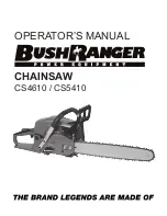 Preview for 1 page of Bushranger CS4610 Operator'S Manual