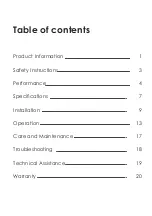 Preview for 3 page of Bushranger CSG010 Owner'S Manual