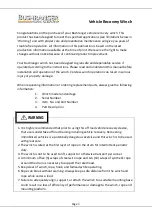 Preview for 4 page of Bushranger DV-12TH Manual