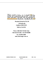 Preview for 39 page of Bushranger DV-12TH Manual