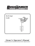 Preview for 1 page of Bushranger EA451 Owner'S And Operator'S Manual