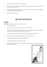 Preview for 8 page of Bushranger HT231 Owner'S/Operator'S Manual