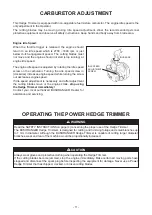 Preview for 12 page of Bushranger HT241 Owner'S/Operator'S Manual