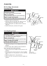 Предварительный просмотр 7 страницы Bushranger MC-E-2 Owner'S And Operator'S Manual