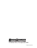 Preview for 36 page of Bushranger MC-E Owner'S/Operator'S Manual