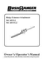 Предварительный просмотр 1 страницы Bushranger MC-HTS-2 Owner'S/Operator'S Manual