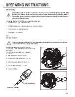 Preview for 13 page of Bushranger MT2601 Operator'S Manual