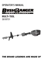 Preview for 1 page of Bushranger MULTI-TOOL 36V9701 Operator'S Manual