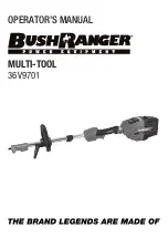 Bushranger MULTI-TOOL 36V9701 Operator'S Manual предпросмотр