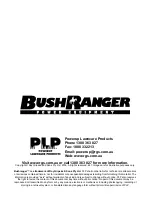 Предварительный просмотр 12 страницы Bushranger PW110 Operator'S Manual