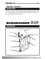 Preview for 3 page of Bushranger X-16 Operator'S Manual