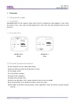 Предварительный просмотр 4 страницы Buspro HDL-MWM70-RF.12 User Manual