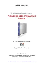 Предварительный просмотр 2 страницы Bustec ProDAQ 3020 USB 2.0 VXIbus Slot-0 User Manual