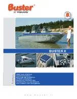 buster X Owner'S Handbook Manual preview