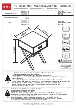 Предварительный просмотр 1 страницы BUT 4894223210447 Assembly Instructions Manual