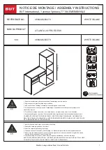 Предварительный просмотр 1 страницы BUT 4894223220279 Assembly Instructions Manual