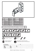 Предварительный просмотр 2 страницы BUT 4894223220279 Assembly Instructions Manual