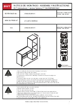 BUT ATLANTA 4894223226301 Assembly Instructions Manual предпросмотр