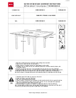 Предварительный просмотр 1 страницы BUT BABETTE 4894223226110 Assembly Instructions