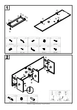 Предварительный просмотр 3 страницы BUT BEA CONSOLE ROTIN 4894223218528 Assembly Instructions Manual