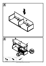 Предварительный просмотр 4 страницы BUT BEA CONSOLE ROTIN 4894223218528 Assembly Instructions Manual