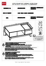 BUT Cleo 4894223213608 Assembly Instructions Manual предпросмотр