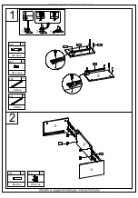 Предварительный просмотр 3 страницы BUT Cleo 4894223213608 Assembly Instructions Manual