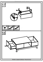 Предварительный просмотр 11 страницы BUT Cleo 4894223213608 Assembly Instructions Manual