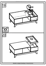 Предварительный просмотр 12 страницы BUT Cleo 4894223213608 Assembly Instructions Manual