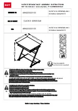 Предварительный просмотр 1 страницы BUT CLICK 3 4894223223133 Assembly Instructions