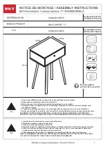 BUT INGO 4894223220835 Assembly Instructions Manual предпросмотр