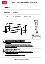 Предварительный просмотр 1 страницы BUT LEEDS 3 4894223206396 Assembly Instructions