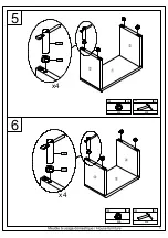 Предварительный просмотр 5 страницы BUT LENNY 4894223220699 Assembly Instructions Manual