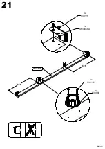 Предварительный просмотр 22 страницы BUT Lit IZO IZXL1162 Assembling Instruction